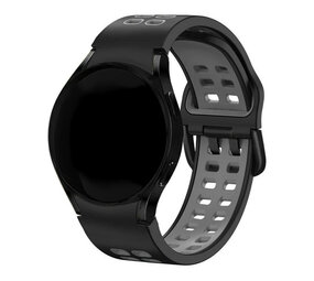 Strap-it® Samsung Galaxy Watch 5 40mm Sport 'Square' Armband (Schwarz/Grau) Strap-it® Samsung Galaxy Watch 5 40mm Sport 'Square' Armband (Schwarz/Grau)