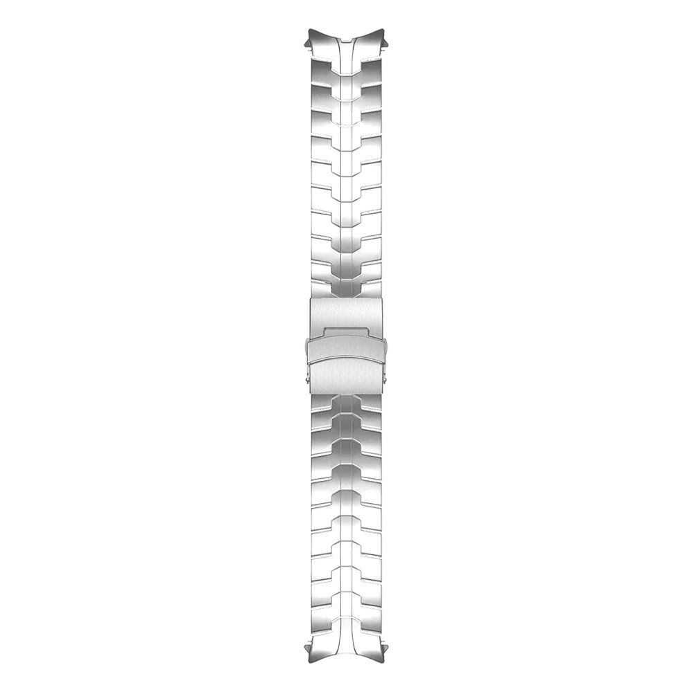 Strap-it® Strap-it Samsung Galaxy Watch 5 44mm Stahl 'Iron' Armband (Silber) Strap-it® Strap-it Samsung Galaxy Watch 5 44mm Stahl 'Iron' Armband (Silber)