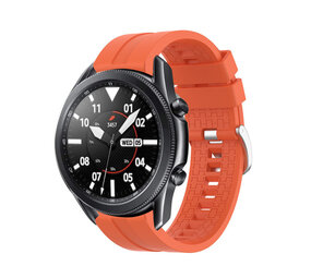 Strap-it® Samsung Galaxy Watch 3 45mm 'Extreme' Silikonarmband (Orange) Strap-it® Samsung Galaxy Watch 3 45mm 'Extreme' Silikonarmband (Orange)