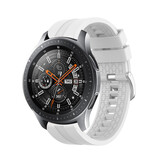Strap-it® Samsung Galaxy Watch 46mm 'Extreme' Silikonarmband (Weiß) Strap-it® Samsung Galaxy Watch 46mm 'Extreme' Silikonarmband (Weiß)