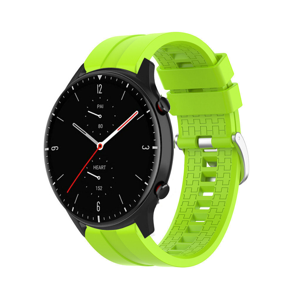 Strap-it® Strap-it Amazfit GTR 2 'Extreme' Silikonarmband (Lime)