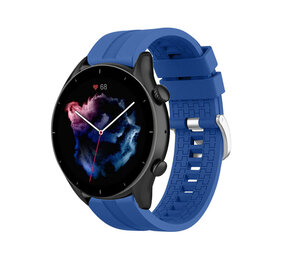 Strap-it® Amazfit GTR 3 (Pro) 'Extreme' Silikonarmband (Blau) Strap-it® Amazfit GTR 3 (Pro) 'Extreme' Silikonarmband (Blau)