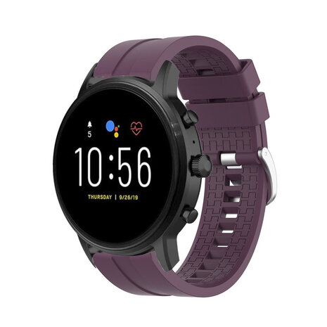 Strap-it® Strap-it Fossil Gen 5 'Extreme' Silikonarmband (Violet)