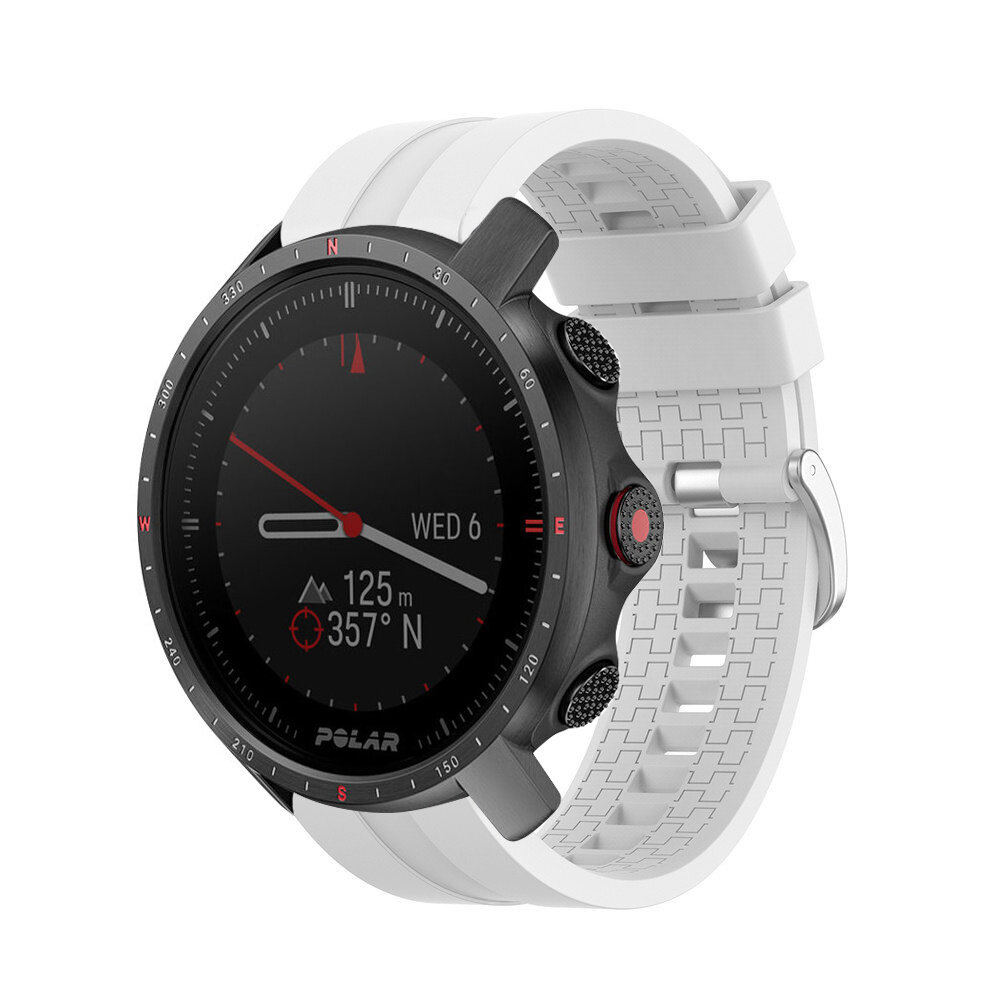Strap-it® Strap-it Polar Grit X Pro 'Extreme' Silikonarmband (Weiß)