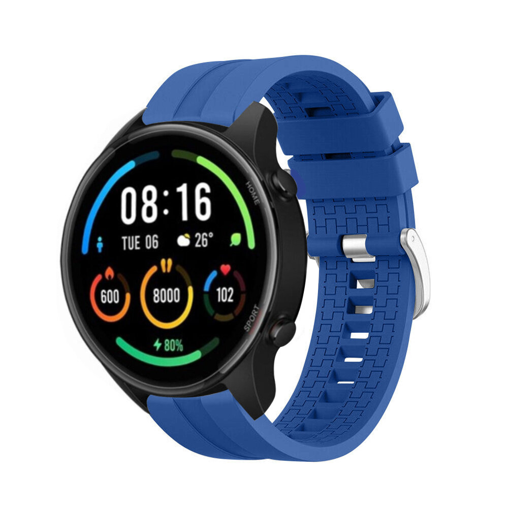 Strap-it® Strap-it Xiaomi Mi Watch 'Extreme' Silikonarmband (Blau)