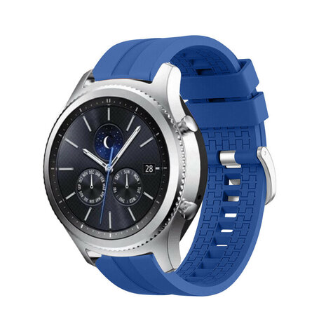 Strap-it® Strap-it Samsung Gear S3 'Extreme' Silikonarmband (Blau)