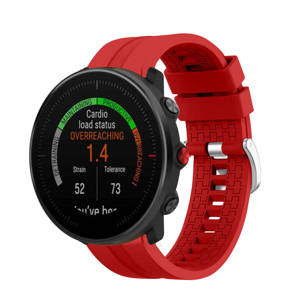 Strap-it® Strap-it Polar Vantage M 'Extreme' Silikonarmband (Rot)