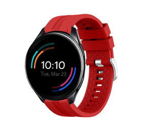 Strap-it® OnePlus Watch 'Extreme' Silikonarmband (Rot) Strap-it® OnePlus Watch 'Extreme' Silikonarmband (Rot)