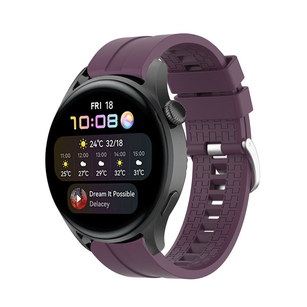 Strap-it® Strap-it Huawei Watch 3 (Pro) 'Extreme' Silikonarmband (Violet)