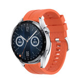 Strap-it® Huawei Watch GT 3 46mm 'Extreme' Silikonarmband (Orange) Strap-it® Huawei Watch GT 3 46mm 'Extreme' Silikonarmband (Orange)
