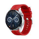 Strap-it® Huawei Watch GT 3 46mm 'Extreme' Silikonarmband (Rot) Strap-it® Huawei Watch GT 3 46mm 'Extreme' Silikonarmband (Rot)