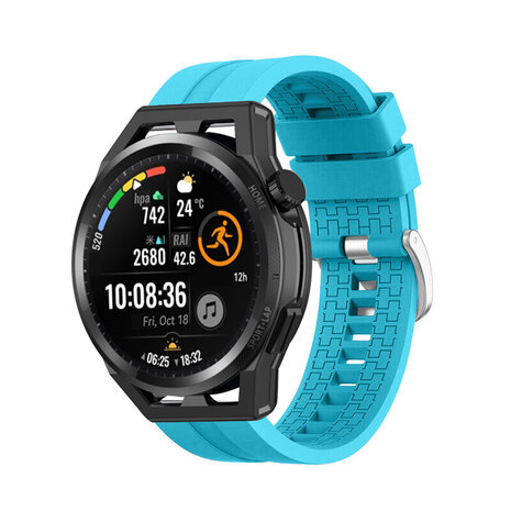 Strap-it® Strap-it Huawei Watch GT Runner 'Extreme' Silikonarmband (Hellblau)