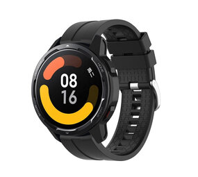 Strap-it® Xiaomi Watch S1 'Extreme' Silikonarmband (Schwarz) Strap-it® Xiaomi Watch S1 'Extreme' Silikonarmband (Schwarz)