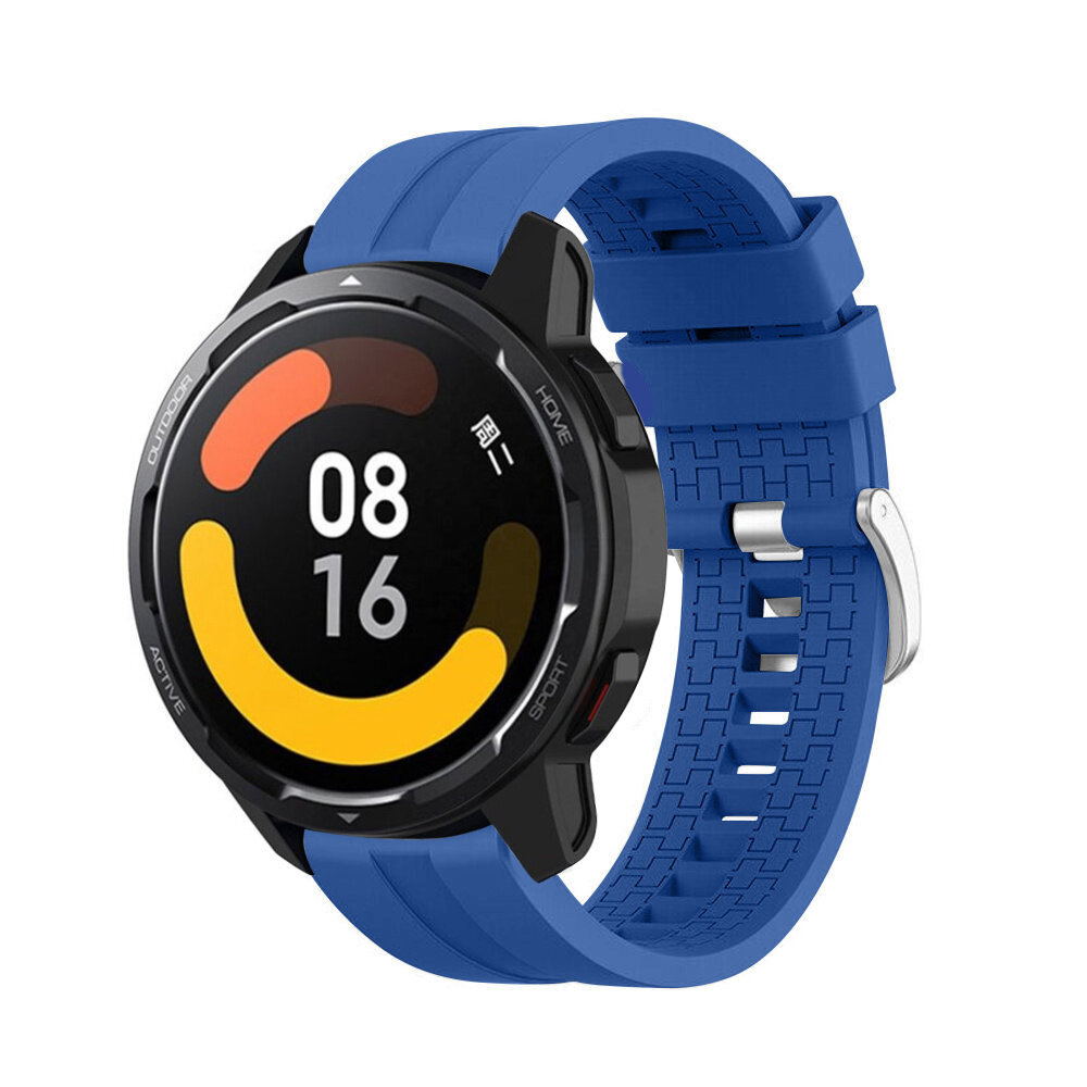 Strap-it® Strap-it Xiaomi Watch S1 'Extreme' Silikonarmband (Blau)