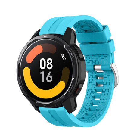 Strap-it® Strap-it Xiaomi Watch S1 'Extreme' Silikonarmband (Hellblau)