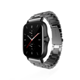 Strap-it® Xiaomi Amazfit Bip Stahlarmband (Dunkelgrau) Strap-it® Xiaomi Amazfit Bip Stahlarmband (Dunkelgrau)