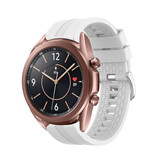 Strap-it® Samsung Galaxy Watch 3 41mm 'Extreme' Silikonarmband (Weiß) Strap-it® Samsung Galaxy Watch 3 41mm 'Extreme' Silikonarmband (Weiß)