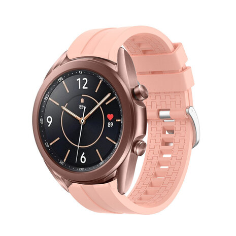 Strap-it® Strap-it Samsung Galaxy Watch 3 41mm 'Extreme' Silikonarmband (Rosa)