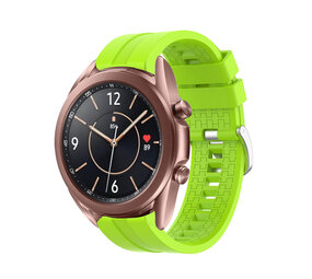 Strap-it® Samsung Galaxy Watch 3 41mm 'Extreme' Silikonarmband (Lime) Strap-it® Samsung Galaxy Watch 3 41mm 'Extreme' Silikonarmband (Lime)