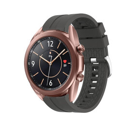 Strap-it® Samsung Galaxy Watch 3 41mm 'Extreme' Silikonarmband (Dunkelgrau) Strap-it® Samsung Galaxy Watch 3 41mm 'Extreme' Silikonarmband (Dunkelgrau)