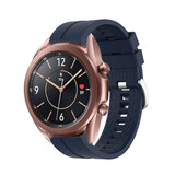 Strap-it® Samsung Galaxy Watch 3 41mm 'Extreme' Silikonarmband (Dunkelblau) Strap-it® Samsung Galaxy Watch 3 41mm 'Extreme' Silikonarmband (Dunkelblau)