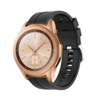 Strap-it® Strap-it Samsung Galaxy Watch 42mm 'Extreme' Silikonarmband (Schwarz)