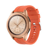 Strap-it® Samsung Galaxy Watch 42mm 'Extreme' Silikonarmband (Orange) Strap-it® Samsung Galaxy Watch 42mm 'Extreme' Silikonarmband (Orange)