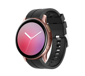 Strap-it® Samsung Galaxy Watch Active 'Extreme' Silikonarmband (Schwarz) Strap-it® Samsung Galaxy Watch Active 'Extreme' Silikonarmband (Schwarz)