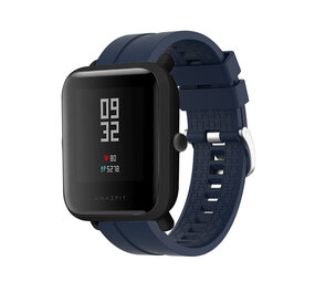 Strap-it® Xiaomi Amazfit Bip 'Extreme' Silikonarmband (Dunkelblau) Strap-it® Xiaomi Amazfit Bip 'Extreme' Silikonarmband (Dunkelblau)