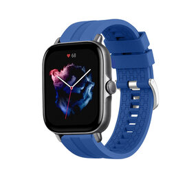 Strap-it® Amazfit GTS 3 'Extreme' Silikonarmband (Blau) Strap-it® Amazfit GTS 3 'Extreme' Silikonarmband (Blau)