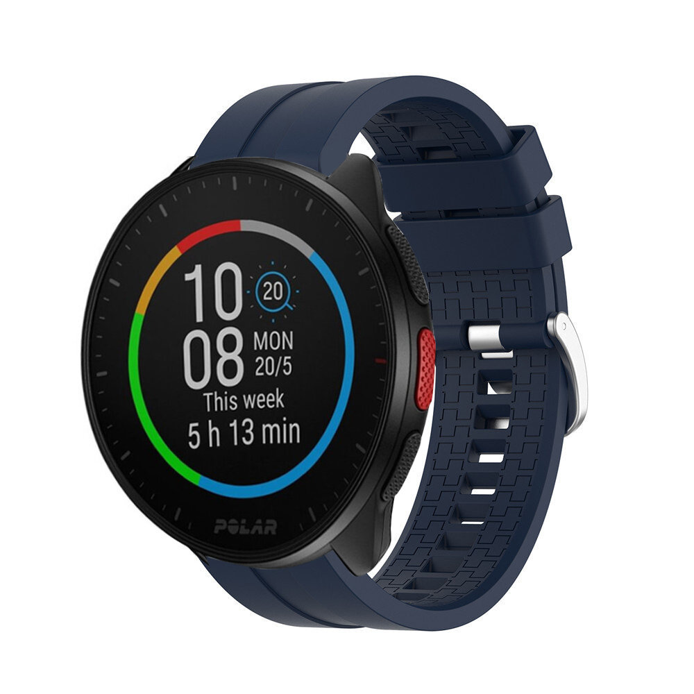 Strap-it® Strap-it Polar Pacer 'Extreme' Silikonarmband (Dunkelblau)