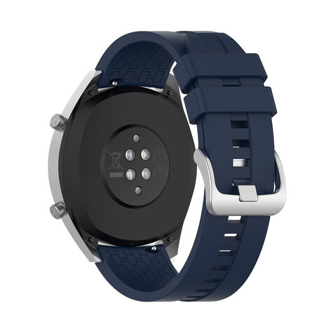 Strap-it® Strap-it Huawei Watch GT 3 42mm 'Extreme' Silikonarmband (Dunkelblau)