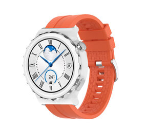 Strap-it® Huawei Watch GT 3 Pro 43mm 'Extreme' Silikonarmband (Orange) Strap-it® Huawei Watch GT 3 Pro 43mm 'Extreme' Silikonarmband (Orange)