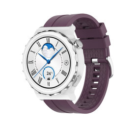 Strap-it® Huawei Watch GT 3 Pro 43mm 'Extreme' Silikonarmband (Violet) Strap-it® Huawei Watch GT 3 Pro 43mm 'Extreme' Silikonarmband (Violet)