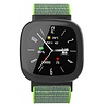 Strap-it® Strap-it Fitbit Versa 4 Nylon Armband (Limettengrün) Strap-it® Strap-it Fitbit Versa 4 Nylon Armband (Limettengrün)
