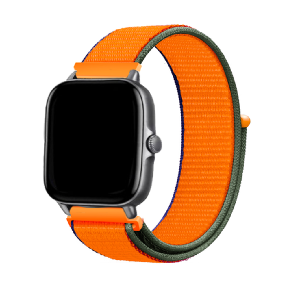 Strap-it® Strap-it Amazfit GTS 2 Nylonarmband (Kumquat)