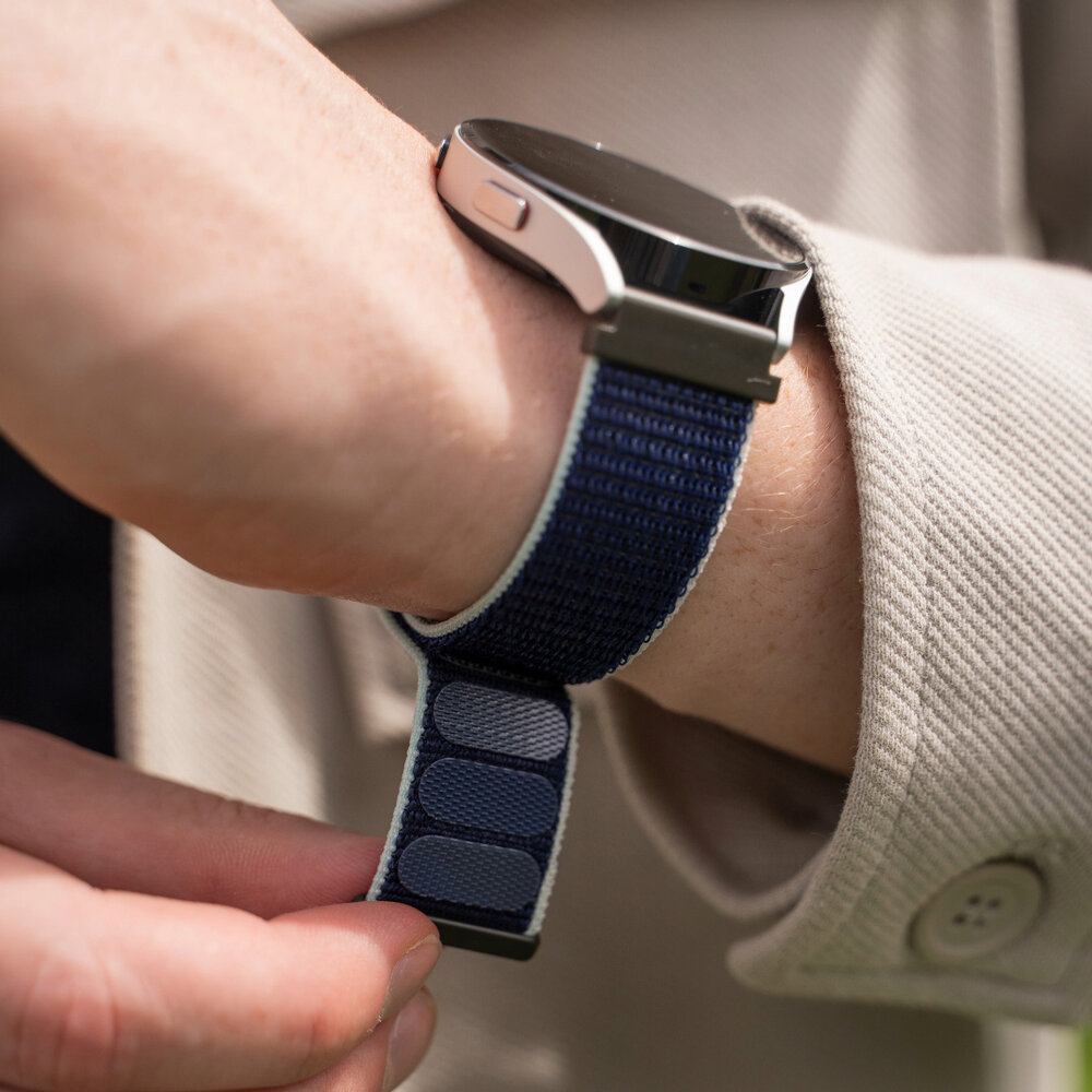 Strap-it® Strap-it Samsung Galaxy Watch 3 41mm Nylonarmband (Khaki) Strap-it® Strap-it Samsung Galaxy Watch 3 41mm Nylonarmband (Khaki)