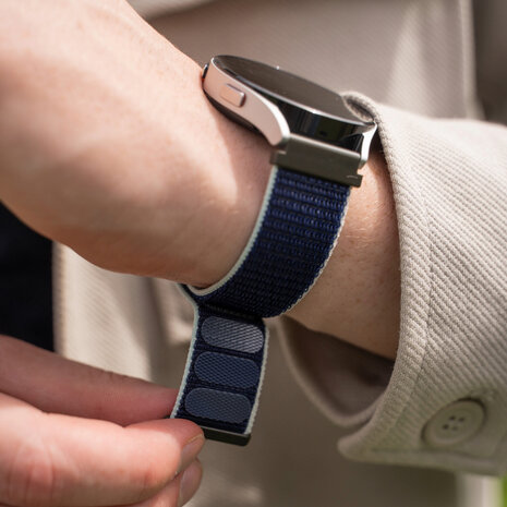 Strap-it® Strap-it Samsung Galaxy Watch 3 41mm Nylonarmband (Khaki) Strap-it® Strap-it Samsung Galaxy Watch 3 41mm Nylonarmband (Khaki)