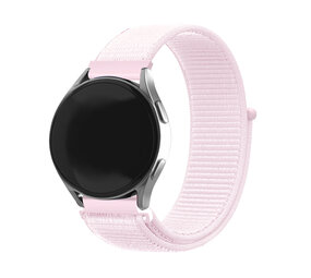 Strap-it® Samsung Galaxy Watch 3 41mm Nylonarmband (Hellrosa) Strap-it® Samsung Galaxy Watch 3 41mm Nylonarmband (Hellrosa)
