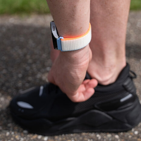 Strap-it® Strap-it Samsung Gear Sport Nylonarmband (Milk White) Strap-it® Strap-it Samsung Gear Sport Nylonarmband (Milk White)