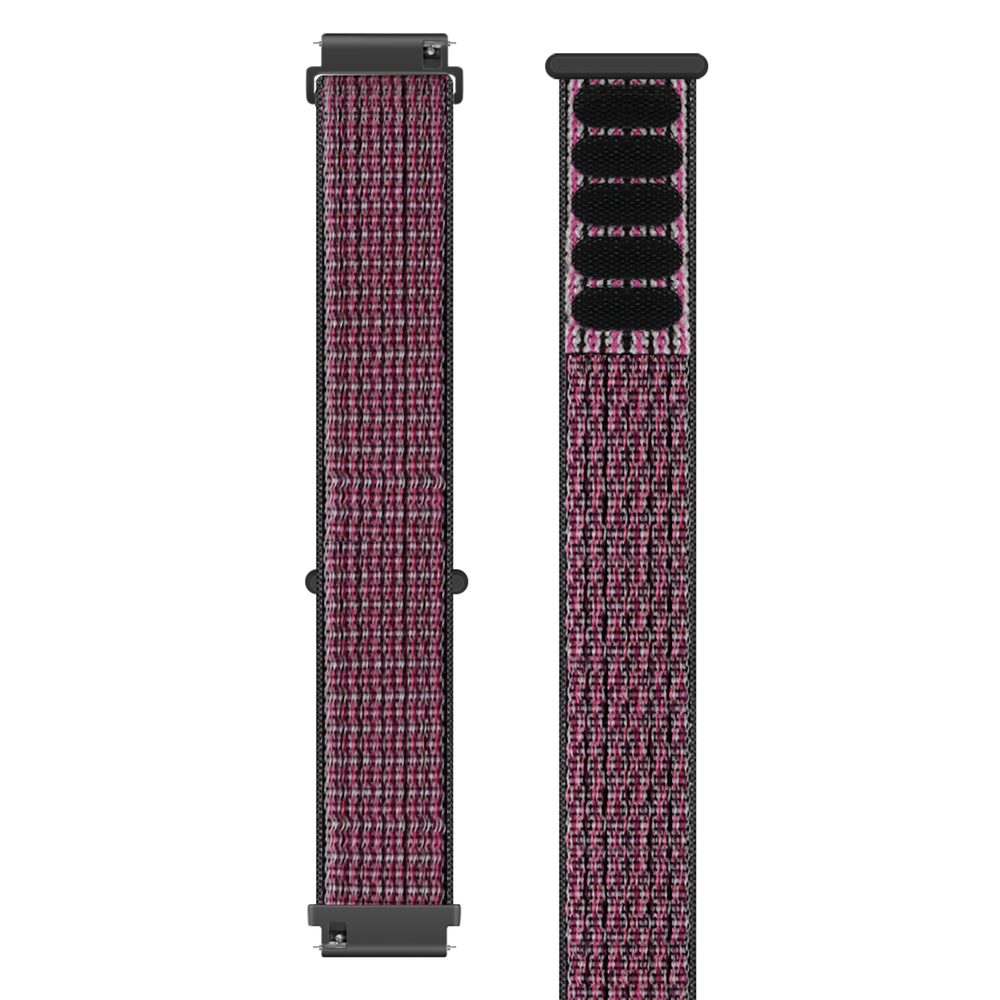Strap-it® Strap-it Xiaomi Amazfit Bip Nylonarmband (True Berry) Strap-it® Strap-it Xiaomi Amazfit Bip Nylonarmband (True Berry)