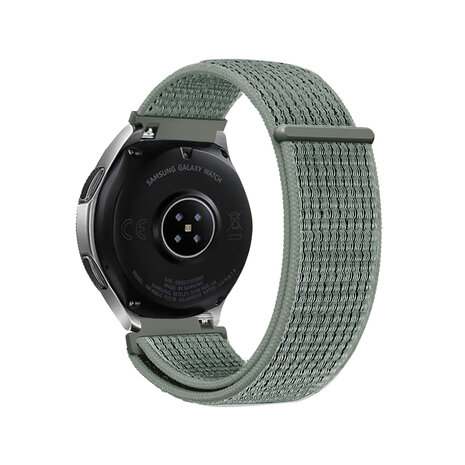 Strap-it® Strap-it Amazfit GTR 3 (Pro) Nylonarmband (Grau-Grün) Strap-it® Strap-it Amazfit GTR 3 (Pro) Nylonarmband (Grau-Grün)