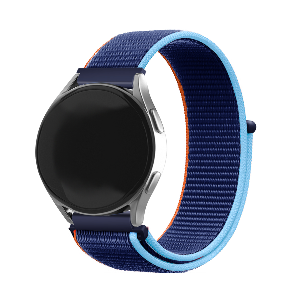 Strap-it® Strap-it Fossil Gen 5e 44mm Nylonarmband (Navy Blau)