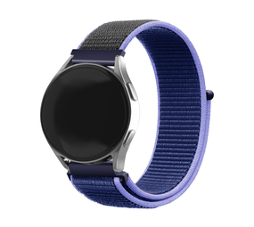 Strap-it® Xiaomi Mi Watch Nylonarmband (Blau/Schwarz) Strap-it® Xiaomi Mi Watch Nylonarmband (Blau/Schwarz)