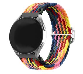 Strap-it® Samsung Galaxy Watch 4 44mm verstellbares gewebtes Nylonarmband (Mehrfarben) Strap-it® Samsung Galaxy Watch 4 44mm verstellbares gewebtes Nylonarmband (Mehrfarben)
