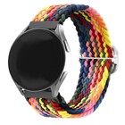 Strap-it® Strap-it Samsung Galaxy Watch 4 Classic 46mm verstellbares gewebtes Nylonarmband (Mehrfarben)