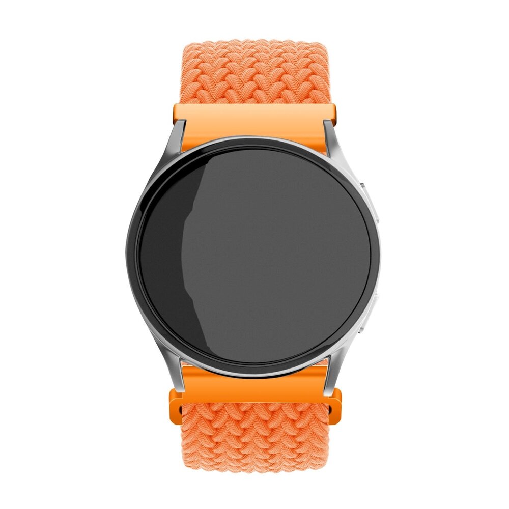 Strap-it® Strap-it Samsung Galaxy Watch 5 40mm verstellbares gewebtes Nylonarmband (Orange) Strap-it® Strap-it Samsung Galaxy Watch 5 40mm verstellbares gewebtes Nylonarmband (Orange)