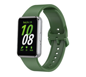 Strap-it® Samsung Galaxy Fit 3 Silikonarmband (Grün) Strap-it® Samsung Galaxy Fit 3 Silikonarmband (Grün)