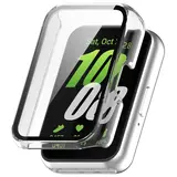 Strap-it® Samsung Galaxy Fit 3 PC Hartschalenhülle mit Glas (Transparent)