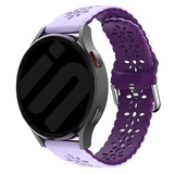 Strap-it® Polar Ignite Silikonarmband mit Muster (Lila/Violet) Strap-it® Polar Ignite Silikonarmband mit Muster (Lila/Violet)